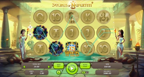 Secret of Nefertiti by Casino Codes