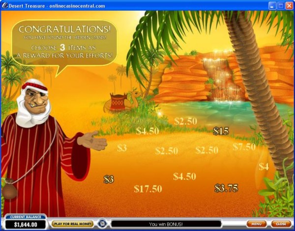 Casino Codes image of Desert Treasure