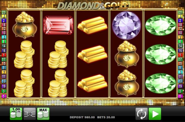 Casino Codes image of Diamond & Gold