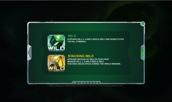 Gree Ring Wild appears on 2, 3, 4 and 5 reels only and substitutes for all symbols. Gold Ring Wild appears instead of wild in Fear Fight Mission on 2, 3, 4 and 5 reels only. Stacking wilds stack during the whole mission. by Casino Codes