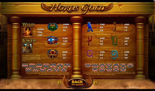 Horus Gold screenshot