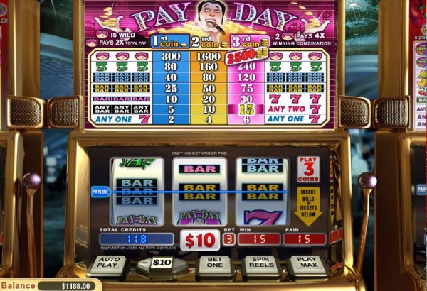 Casino Codes image of Pay Day