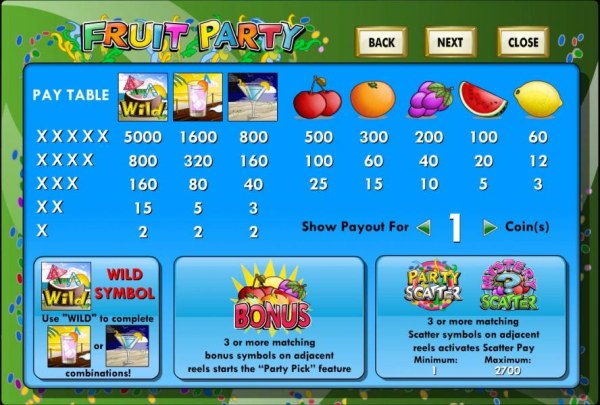 Fruit Party screenshot
