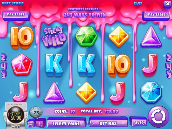 Casino Codes image of Juicy Jewels