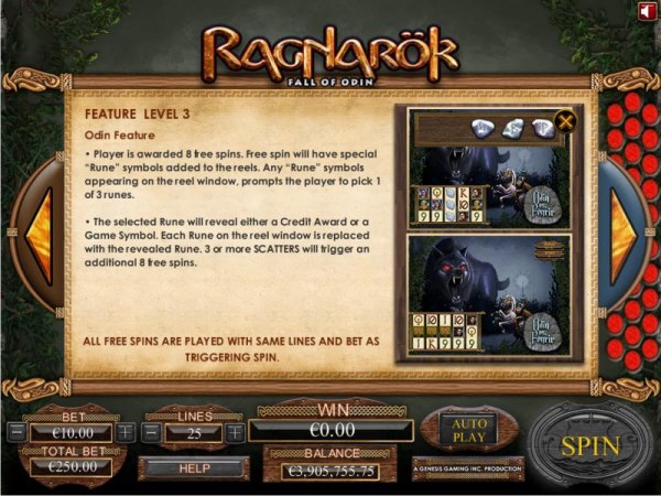 Casino Codes image of Ragnarok Fall of Odin
