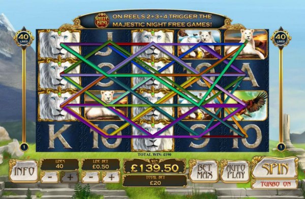Casino Codes - Another big win triggered by wilds and multiple winning paylines