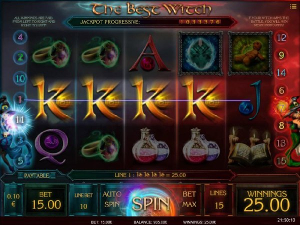Casino Codes image of The Best Witch