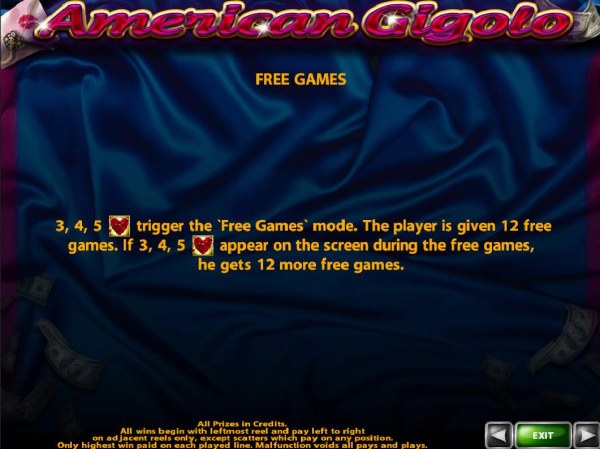 Casino Codes image of American Gigolo