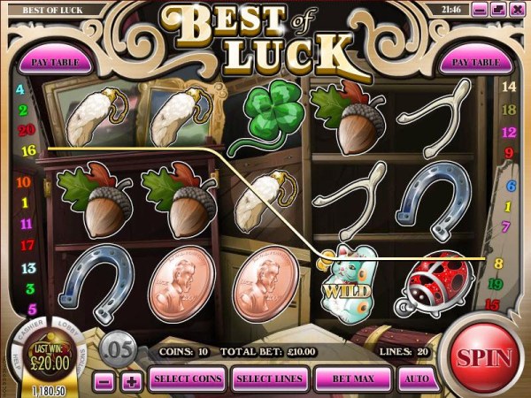 Casino Codes image of Best Of Luck