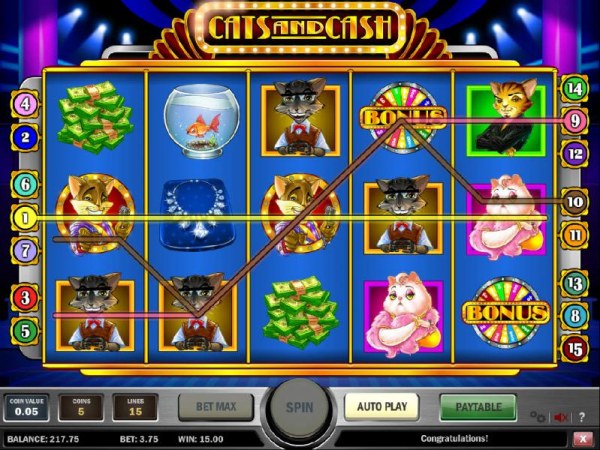 Cats and Cash screenshot