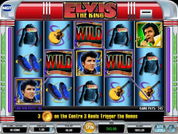 Casino Codes image of Elvis the King