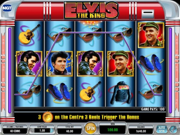Casino Codes image of Elvis the King