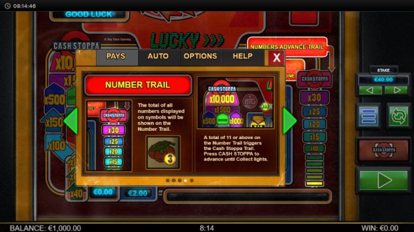 Number Trail - Casino Codes
