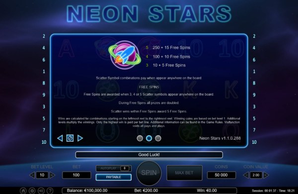 Neon Stars screenshot
