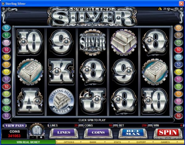 Casino Codes image of Sterling Silver