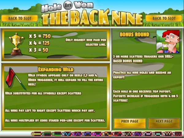 The Back Nine screenshot