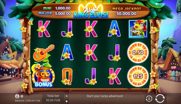 Casino Codes image of Aloha King Elvis!