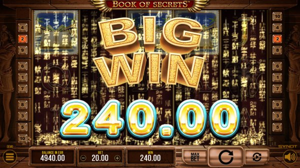 Casino Codes image of Book of Secrets