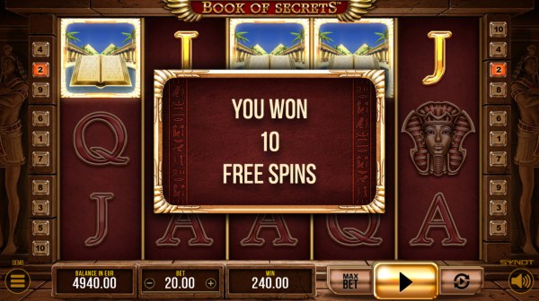 Book of Secrets by Casino Codes