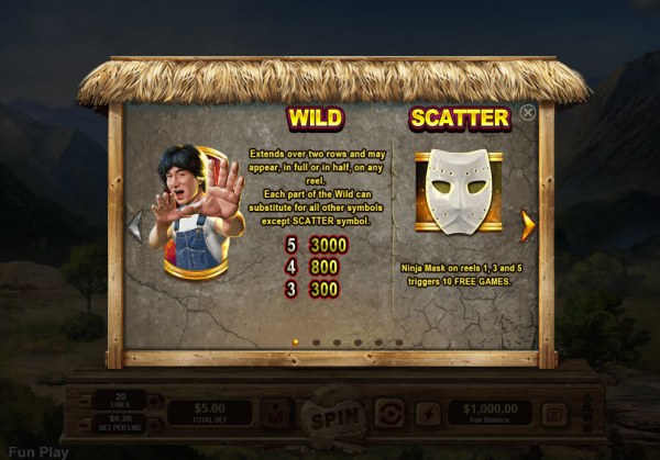 Wild and Scatter Rules - Casino Codes
