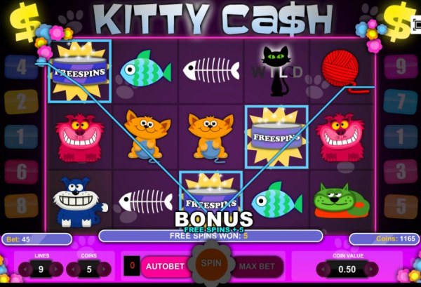 Casino Codes image of Kitty Cash