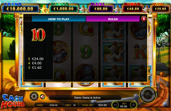 Cash Hound by Casino Codes