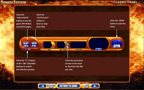 Dragon's Inferno screenshot