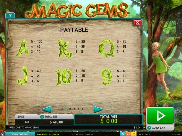 Magic Gems by Casino Codes