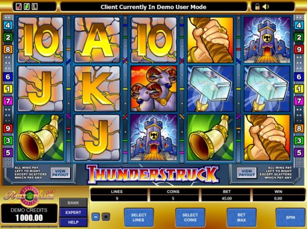 Casino Codes image of Thunderstruck