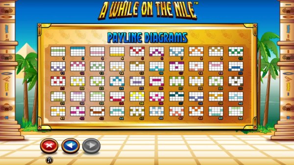 Casino Codes - Payline Diagrams