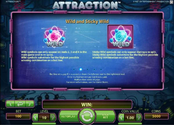 wild and sticky wild rules by Casino Codes