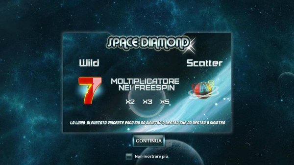Space Diamond by Casino Codes