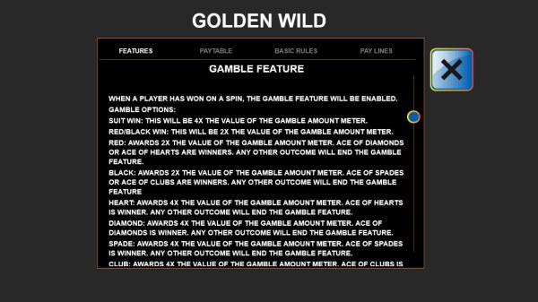 Feature Rules by Casino Codes
