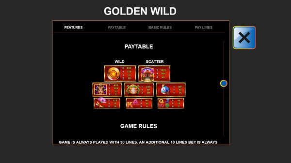 Golden Wild screenshot