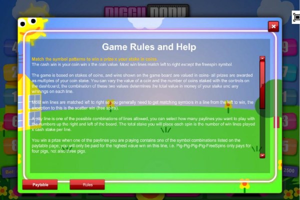 Casino Codes - Game Rules and Help - Part 1