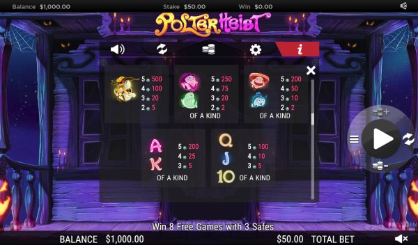 Casino Codes image of Polterhiest