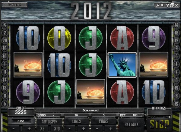 bonus feature triggered by Casino Codes