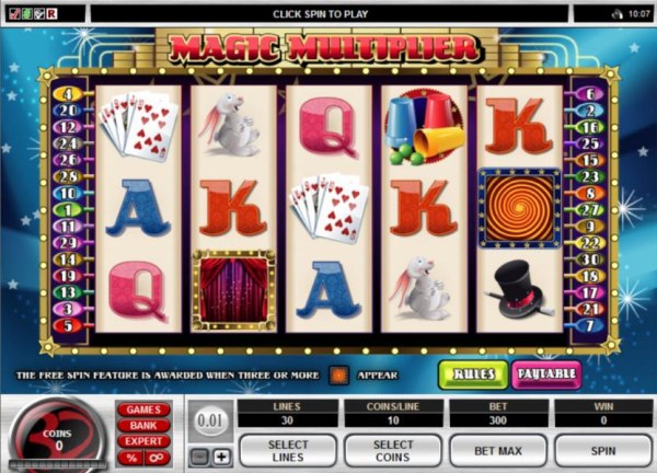 Magic Multiplier by Casino Codes