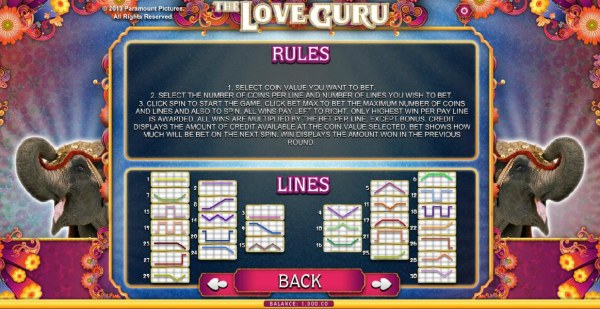 The Love Guru by Casino Codes