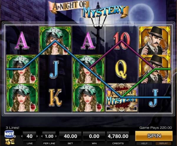 Casino Codes image of A Night of Mystery