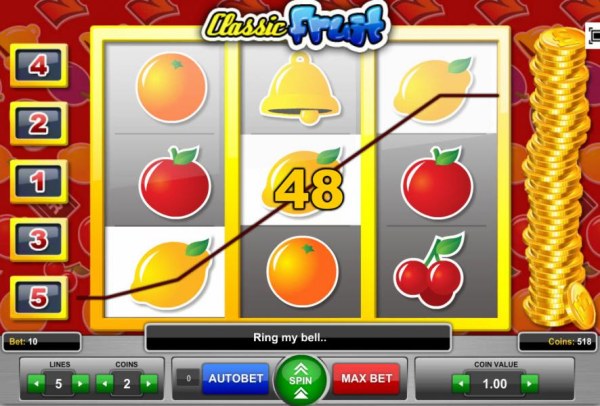 Casino Codes image of Classic Fruit