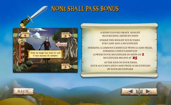None Shall Pass Bonus Game Rules. by Casino Codes