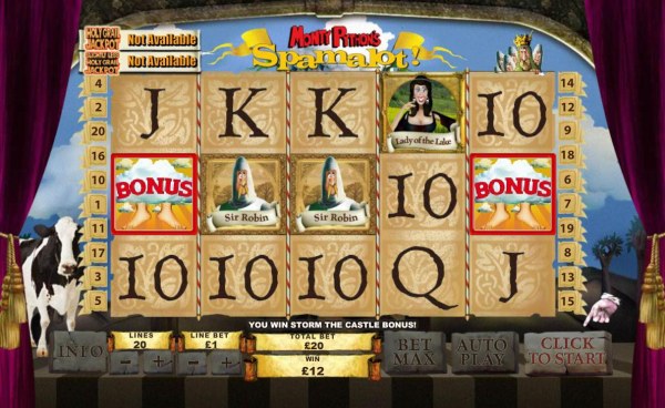 Casino Codes image of Monty Python's Spamalot