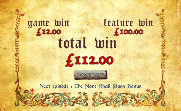 Casino Codes - Bonus feature pays out a total of 112.00 for an awesome win.
