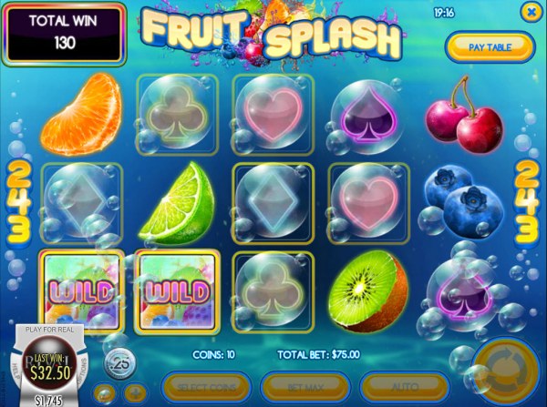 Fruit Splash by Casino Codes