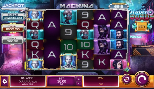 Machina 4 by Casino Codes