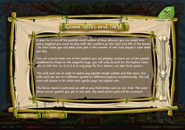 Aztec Secrets screenshot