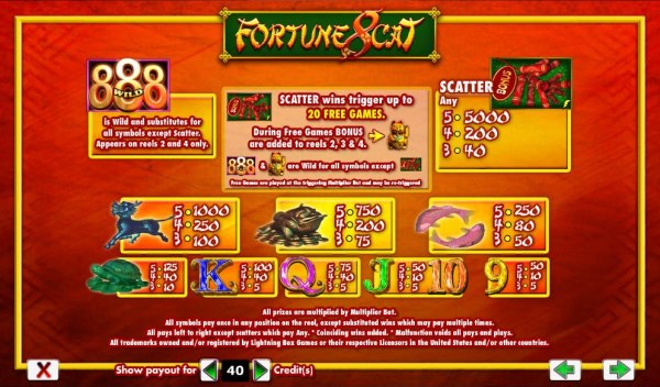 Images of Fortune 8 Cat