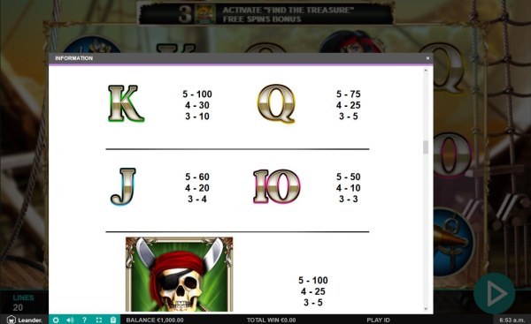 Casino Codes image of Wild Jane the Lady Pirate