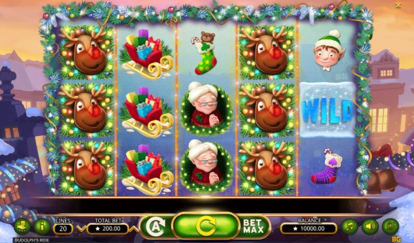 Rudolph's Ride by Casino Codes